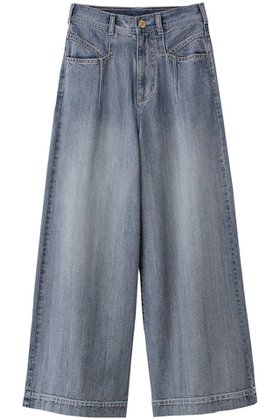 【アルアバイル/allureville】の【Loulou Willoughby】デニムバギーパンツ 人気、トレンドファッション・服の通販 founy(ファニー) ファッション Fashion レディースファッション WOMEN パンツ Pants デニムパンツ Denim Pants おすすめ Recommend デニム Denim フェミニン Feminine |ID:prp329100003997452