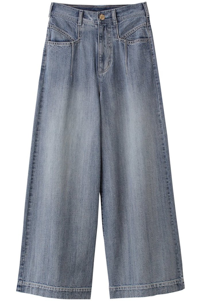 【アルアバイル/allureville】の【Loulou Willoughby】デニムバギーパンツ インテリア・キッズ・メンズ・レディースファッション・服の通販 founy(ファニー) https://founy.com/ ファッション Fashion レディースファッション Fashion for Women パンツ Pants & Trousers デニムパンツ・ジーンズ・美脚デニム Denim Jeans & Pants おすすめ Recommended / Our Picks デニム Denim, Jeans Material フェミニン Feminine, Girly |ID: prp329100003997452 ipo3291000000036123296