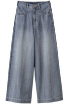 【アルアバイル/allureville】の【Loulou Willoughby】デニムバギーパンツ ブルー|ID: prp329100003997452 ipo3291000000036123298