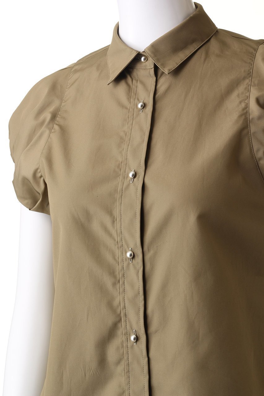【アルアバイル/allureville】のタイプライタータックバルーンシャツ 人気、トレンドファッション・服の通販 founy(ファニー) 　ファッション　Fashion　レディースファッション　WOMEN　トップス・カットソー　Tops/Tshirt　キャミソール / ノースリーブ　No Sleeves　シャツ/ブラウス　Shirts/Blouses　スリーブ　Sleeve　タイプライター　Typewriter　ノースリーブ　No Sleeve　バルーン　Balloon　ビスチェ　Bustier　メタル　Metal　other-5|ID: prp329100003997453 ipo3291000000031452764