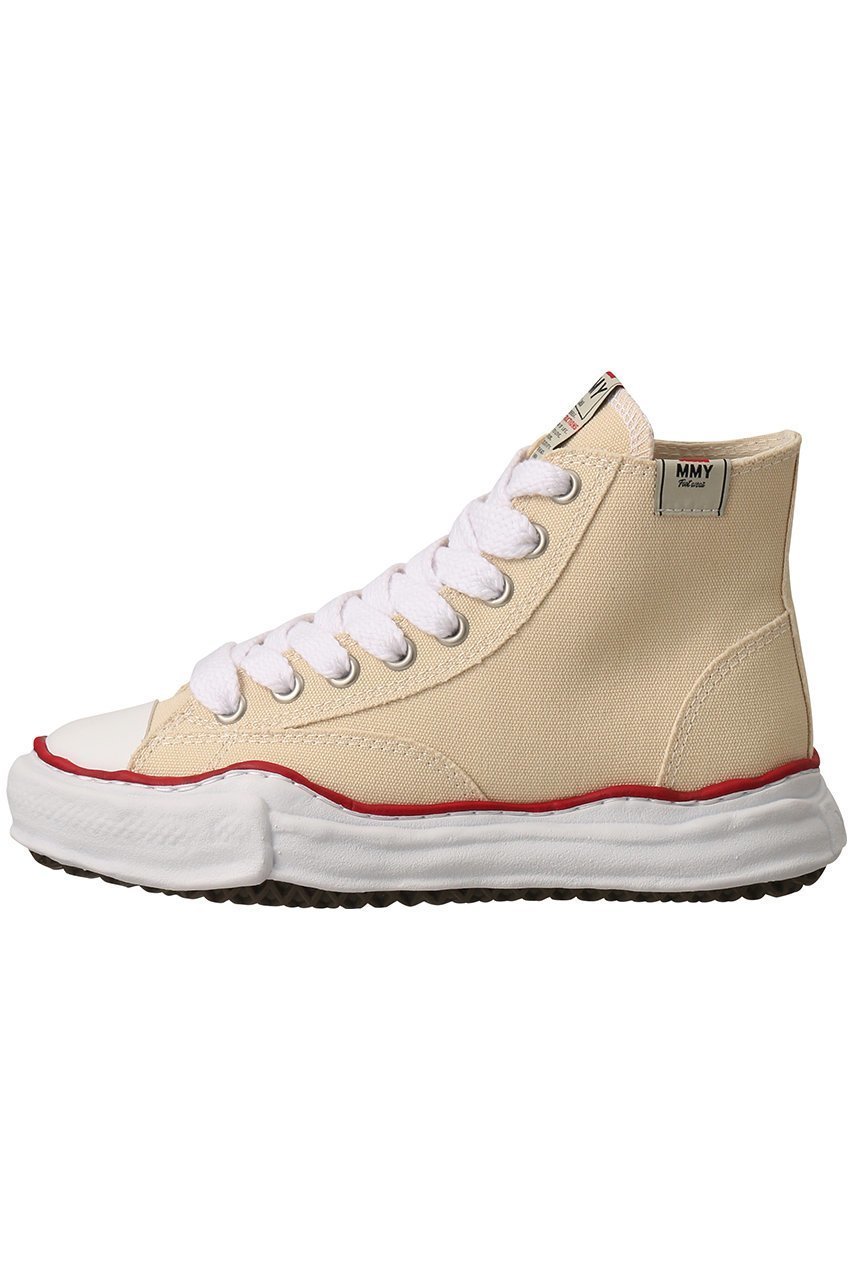 【メゾン ミハラヤスヒロ/Maison MIHARA YASUHIRO】の【UNISEX】【Maison MIHARA YASUHIRO】PETERSON HIGH オリジナルソール キャンバス ハイトップ スニーカー 人気、トレンドファッション・服の通販 founy(ファニー) 　ファッション　Fashion　レディースファッション　WOMEN　ユニセックス　Unisex　キャンバス　Canvas　スニーカー　Sneakers　パイピング　Piping　other-2|ID: prp329100003997454 ipo3291000000031429773