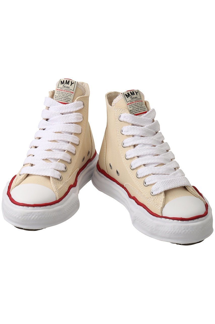 【メゾン ミハラヤスヒロ/Maison MIHARA YASUHIRO】の【UNISEX】【Maison MIHARA YASUHIRO】PETERSON HIGH オリジナルソール キャンバス ハイトップ スニーカー 人気、トレンドファッション・服の通販 founy(ファニー) 　ファッション　Fashion　レディースファッション　WOMEN　ユニセックス　Unisex　キャンバス　Canvas　スニーカー　Sneakers　パイピング　Piping　other-5|ID: prp329100003997454 ipo3291000000031429785
