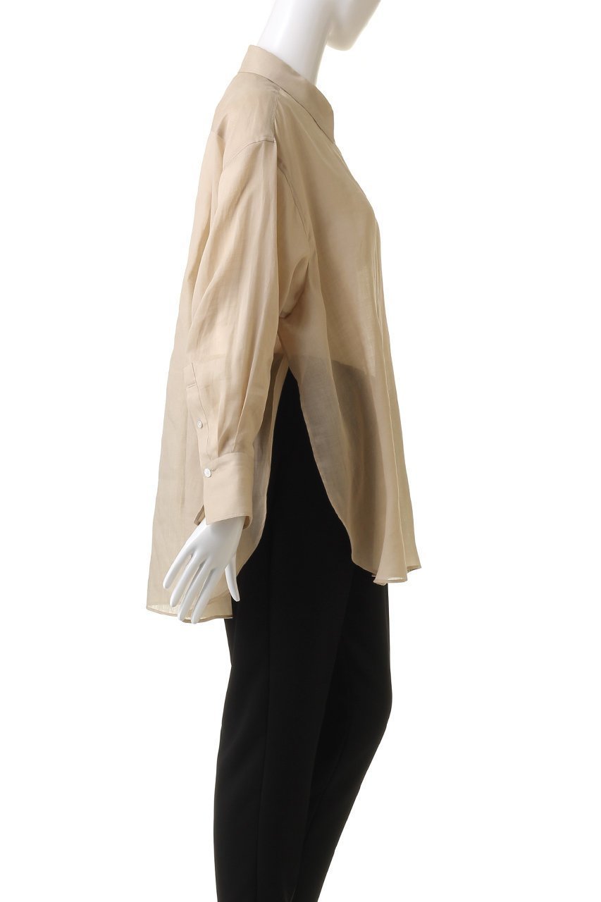 【デパリエ/DEPAREILLE】のシアーラミーシャツ 人気、トレンドファッション・服の通販 founy(ファニー) 　ファッション　Fashion　レディースファッション　Fashion for Women　トップス・カットソー　Cut & Sew Tops　シャツ・ブラウス・オフィスカジュアル　Elegant Blouses & Button-Ups　インナー　Innerwear　シアー　Sheer, See-Through　ショート　Short, Short Length　スリット　Slit, Slit Detail　スリーブ　Sleeve, Long Sleeve / Short Sleeve　ファブリック　Fabric, Textile　夏　Summer　other-3|ID: prp329100003997456 ipo3291000000032908925