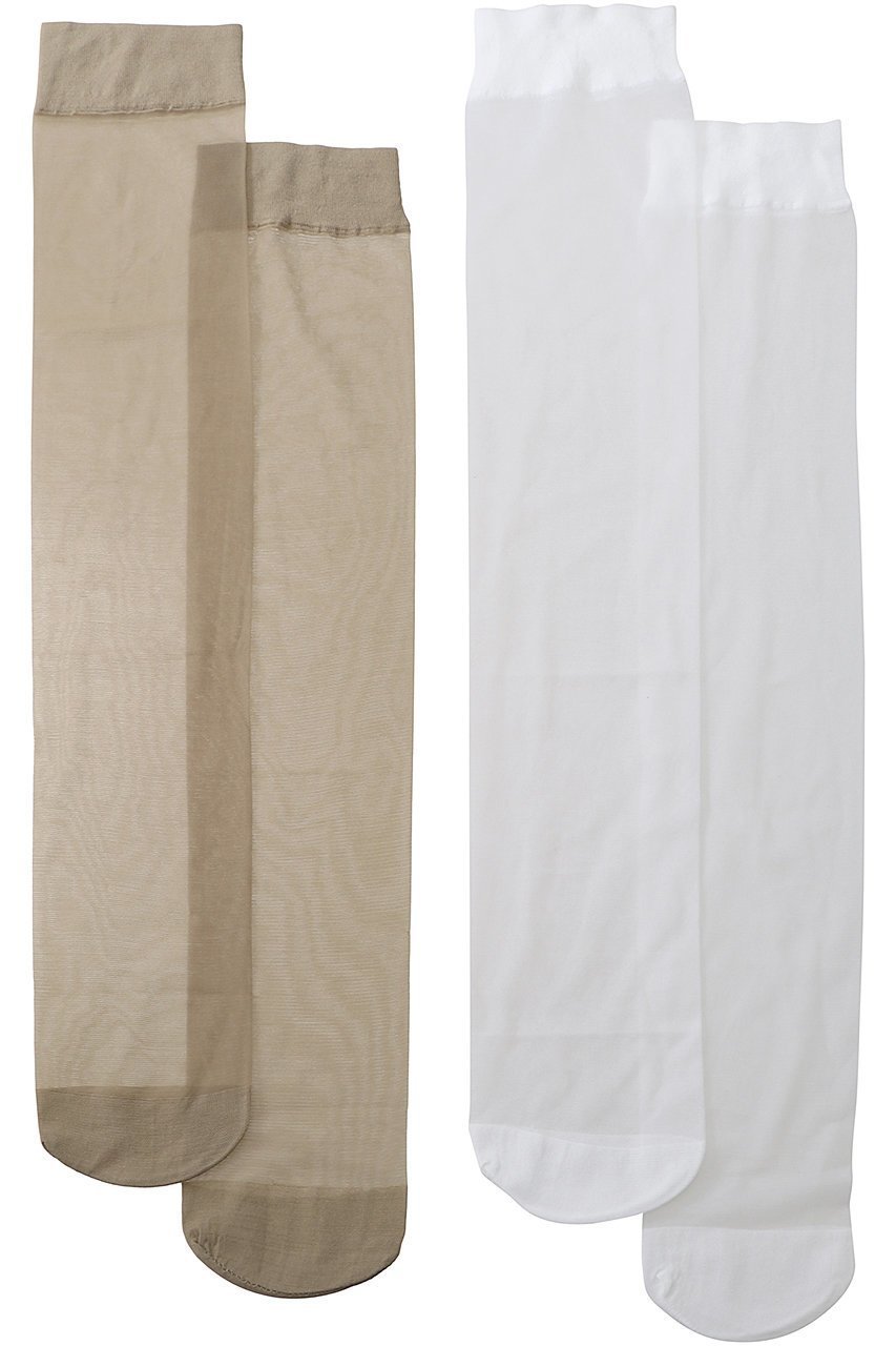 【プランク プロジェクト/PRANK PROJECT】のレイヤードシアーソックス / Layered Sheer Socks インテリア・キッズ・メンズ・レディースファッション・服の通販 founy(ファニー) 　ファッション　Fashion　レディースファッション　WOMEN　ソックス　Socks　レッグウェア　Legwear　おすすめ　Recommend　シアー　Sheer　セパレート　Separate　ソックス　Socks　BGE(ベージュ)|ID: prp329100003998442 ipo3291000000026432501