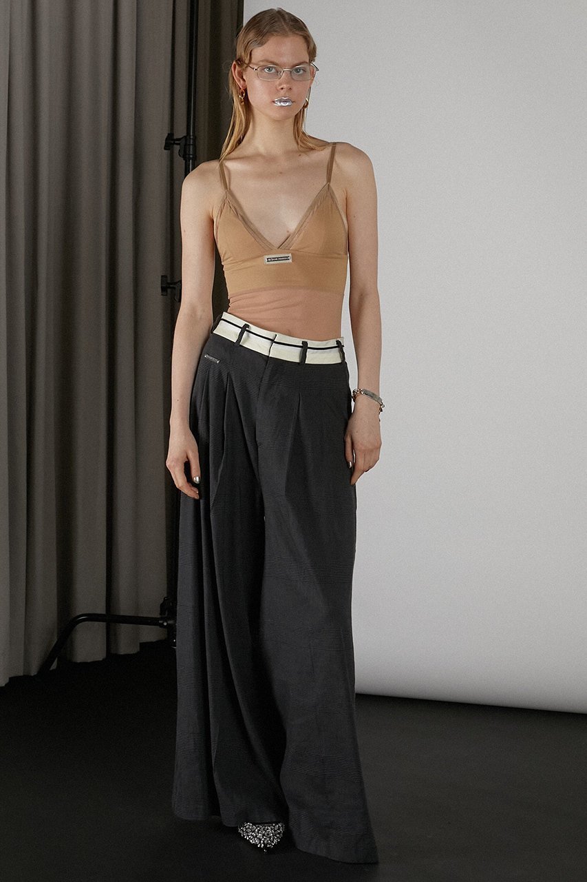 【プランク プロジェクト/PRANK PROJECT】のシアートリムキャミソール / Sheer Trim Camisole 人気、トレンドファッション・服の通販 founy(ファニー) 　ファッション　Fashion　レディースファッション　WOMEN　トップス・カットソー　Tops/Tshirt　キャミソール / ノースリーブ　No Sleeves　シャツ/ブラウス　Shirts/Blouses　ロング / Tシャツ　T-Shirts　カットソー　Cut and Sewn　おすすめ　Recommend　インナー　Inner　キャミソール　Camisole　ジャケット　Jacket　ストレッチ　Stretch　タンク　Tank　チュール　Tulle　フィット　Fit　夏　Summer　other-7|ID: prp329100003998447 ipo3291000000031452392