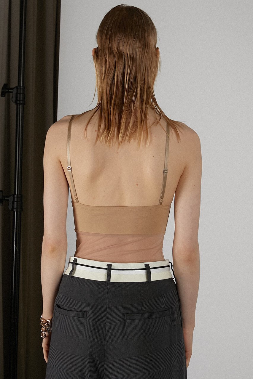 【プランク プロジェクト/PRANK PROJECT】のシアートリムキャミソール / Sheer Trim Camisole 人気、トレンドファッション・服の通販 founy(ファニー) 　ファッション　Fashion　レディースファッション　WOMEN　トップス・カットソー　Tops/Tshirt　キャミソール / ノースリーブ　No Sleeves　シャツ/ブラウス　Shirts/Blouses　ロング / Tシャツ　T-Shirts　カットソー　Cut and Sewn　おすすめ　Recommend　インナー　Inner　キャミソール　Camisole　ジャケット　Jacket　ストレッチ　Stretch　タンク　Tank　チュール　Tulle　フィット　Fit　夏　Summer　other-8|ID: prp329100003998447 ipo3291000000031452394