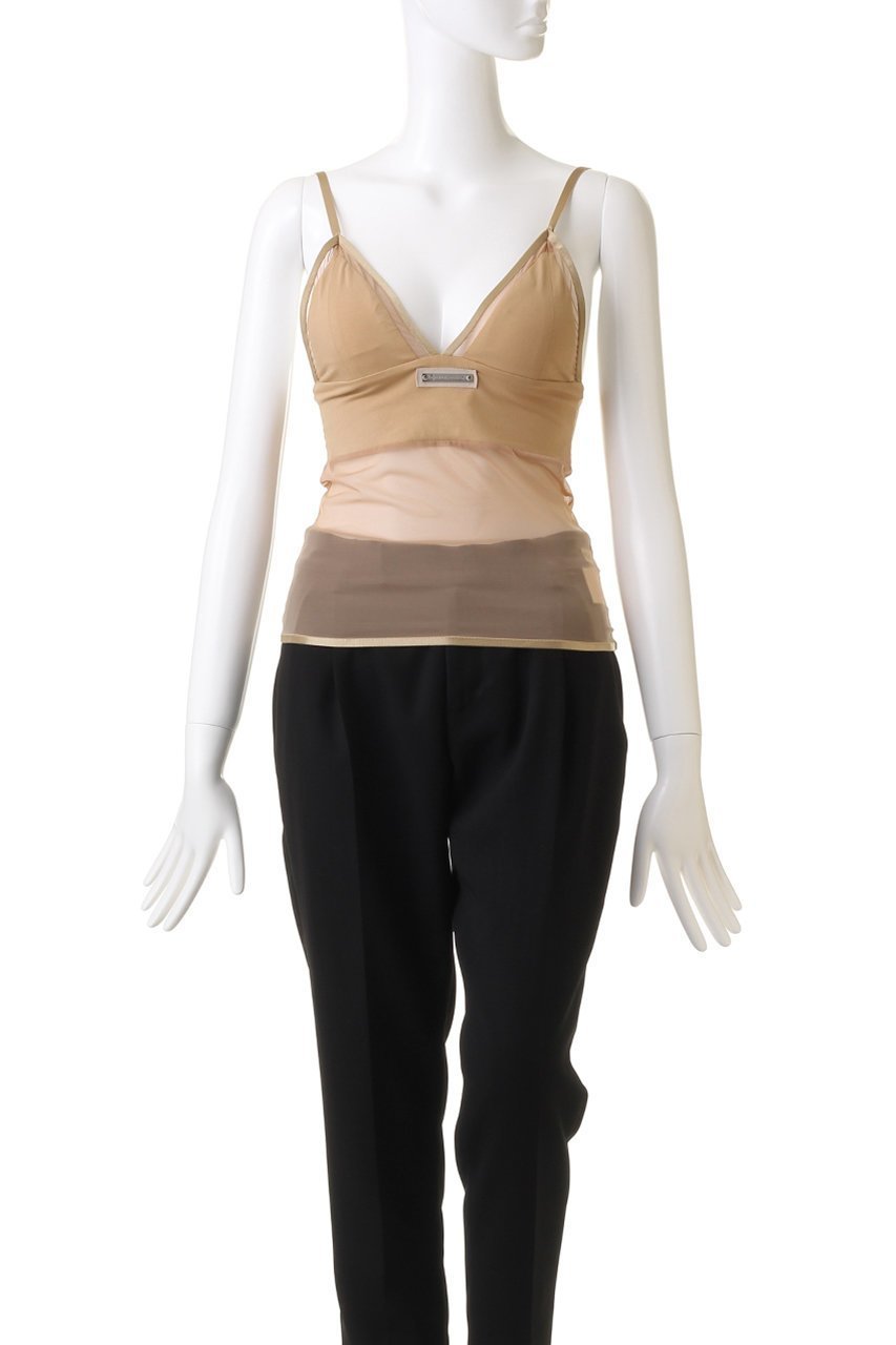 【プランク プロジェクト/PRANK PROJECT】のシアートリムキャミソール / Sheer Trim Camisole 大人の最旬トレンドファッション＆コーディネート founy(ファウニー) 　ファッション　Fashion　レディースファッション　Fashion for Women　トップス・カットソー　Cut & Sew Tops　キャミソール&ノースリーブ　Camisoles & Sleeveless Tops　シャツ・ブラウス・オフィスカジュアル　Elegant Blouses & Button-Ups　ロングTシャツ・Tシャツ　Longline T-Shirts & Tees　カットソー・ベーシックTシャツ　Cut-and-Sewn Tops / Stretch Tees & Basics　おすすめ　Recommended / Our Picks　インナー　Innerwear　キャミソール　Camisole, Spaghetti Strap Top　ジャケット　Jacket, Outerwear　ストレッチ　Stretch, Stretchy Fabric　タンク　Tank Top, Sleeveless Top　チュール　Tulip, Tulip Motif　フィット　Fit, Slim Fit　夏　Summer　other-2|ID: prp329100003998447 ipo3291000000036984817