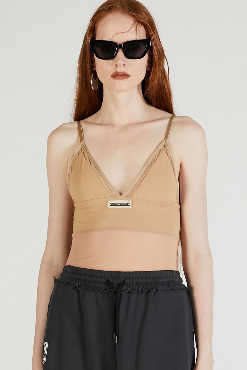 【プランク プロジェクト/PRANK PROJECT】のシアートリムキャミソール / Sheer Trim Camisole 大人の最旬トレンドファッション＆コーディネート founy(ファウニー) 　ファッション　Fashion　レディースファッション　Fashion for Women　トップス・カットソー　Cut & Sew Tops　キャミソール&ノースリーブ　Camisoles & Sleeveless Tops　シャツ・ブラウス・オフィスカジュアル　Elegant Blouses & Button-Ups　ロングTシャツ・Tシャツ　Longline T-Shirts & Tees　カットソー・ベーシックTシャツ　Cut-and-Sewn Tops / Stretch Tees & Basics　おすすめ　Recommended / Our Picks　インナー　Innerwear　キャミソール　Camisole, Spaghetti Strap Top　ジャケット　Jacket, Outerwear　ストレッチ　Stretch, Stretchy Fabric　タンク　Tank Top, Sleeveless Top　チュール　Tulip, Tulip Motif　フィット　Fit, Slim Fit　夏　Summer　other-7|ID: prp329100003998447 ipo3291000000036984828