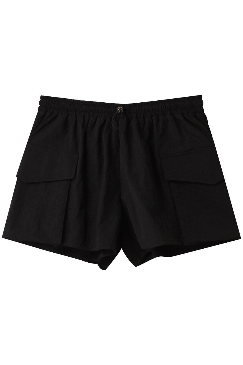 【レイール/Reir】の【San-ai Resort】ナイロンタフタ ショートパンツ インテリア・キッズ・メンズ・レディースファッション・服の通販 founy(ファニー) ファッション Fashion レディースファッション Fashion for Women 水着 Swimwear レディース水着・ビーチウェア Swimwear & Beachwear カーゴパンツ Cargo Pants, Utility Pants ショート Short, Short Length スポーツ Sports, Activewear タフタ Taffeta, Structured Fabric トレンド Trend, Trending Now リゾート Resort, Vacation Style 旅行 Travel 水着 Swimsuit, Swimwear 軽量 Lightweight, Ultra Light ブラック|ID: prp329100003998473 ipo3291000000035758050