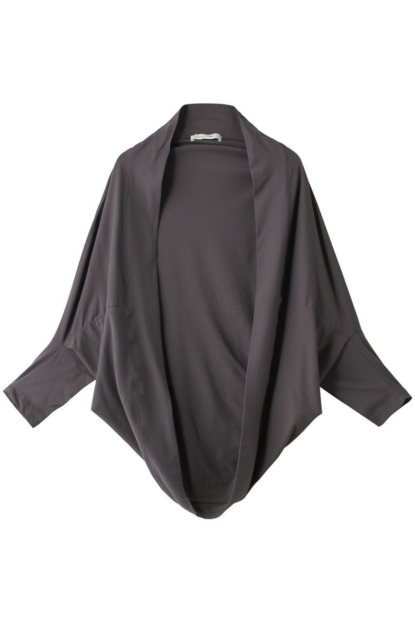 【プレインピープル/PLAIN PEOPLE】のヴィンテージレアルツイストモモンガカーディガン インテリア・キッズ・メンズ・レディースファッション・服の通販 founy(ファニー) 　ファッション　Fashion　レディースファッション　Fashion for Women　トップス・カットソー　Cut & Sew Tops　ニット　Knit Tops & Sweaters　カーディガン・羽織り　Layered Style Cardigans　ベスト&ジレ / 重ね着スタイル　Vests & Gilets　なめらか　Smooth, Silky Texture　カーディガン　Cardigan, Knitwear　コンパクト　Compact, Small Size　シアー　Sheer, See-Through　シンプル　Simple, Minimal　ツイル　Twist, Twisted Detail　夏　Summer　チャコールグレー|ID: prp329100003998491 ipo3291000000035656151