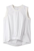 【プレインピープル/PLAIN PEOPLE】のエンザイムシャンブレーギャザープルオーバー 人気、トレンドファッション・服の通販 founy(ファニー) ファッション Fashion レディースファッション Fashion for Women トップス・カットソー Cut & Sew Tops キャミソール&ノースリーブ Camisoles & Sleeveless Tops シャツ・ブラウス・オフィスカジュアル Elegant Blouses & Button-Ups カジュアルプルオーバー・ニットトップス Pullovers & Knit Tops / Casual Pullovers ギャザー Gathered, Ruffled シャンブレー Chambray, Denim-Like Fabric トレンド Trend, Trending Now ノースリーブ Sleeveless, No-Sleeve バルーン Balloon, Balloon Silhouette フロント Front, Front Design thumbnail ホワイト|ID: prp329100003998495 ipo3291000000032909063