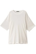 【ミズイロ インド/mizuiro ind】のmesh wide T Tシャツ off white|ID:prp329100003998500
