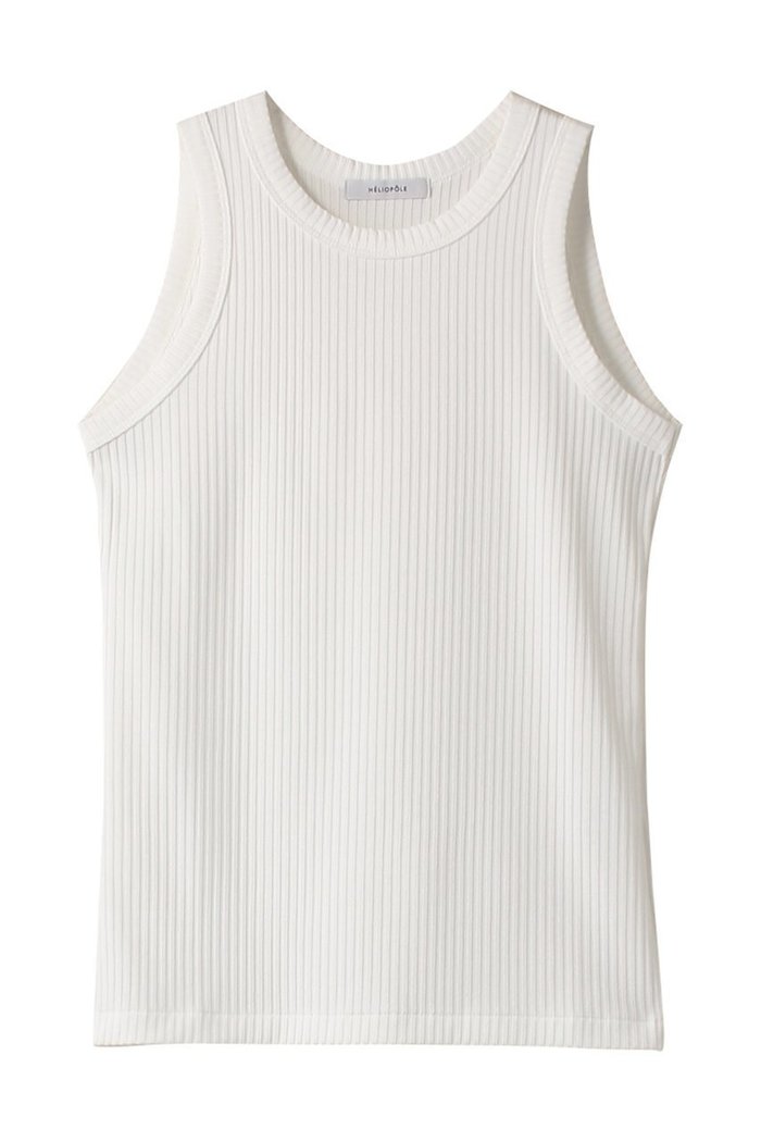【エリオポール/heliopole】のタンクトップ インテリア・キッズ・メンズ・レディースファッション・服の通販 founy(ファニー) https://founy.com/ ファッション Fashion レディースファッション Fashion for Women トップス・カットソー Cut & Sew Tops キャミソール&ノースリーブ Camisoles & Sleeveless Tops シャツ・ブラウス・オフィスカジュアル Elegant Blouses & Button-Ups ロングTシャツ・Tシャツ Longline T-Shirts & Tees カットソー・ベーシックTシャツ Cut-and-Sewn Tops / Stretch Tees & Basics アメリカン American Style キャミソール Camisole, Spaghetti Strap Top シンプル Simple, Minimal スリーブ Sleeve, Long Sleeve / Short Sleeve タンク Tank Top, Sleeveless Top ファブリック Fabric, Textile ボトム Bottoms, Lower Wear エレガント 上品 Elegant 夏 Summer 春 Spring S/S・春夏 SS, Spring/Summer, Warm Season |ID: prp329100003998503 ipo3291000000032864130