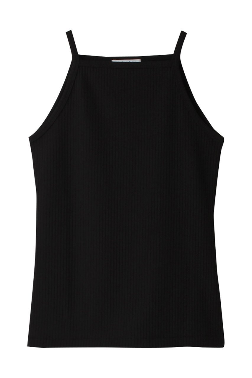 【エリオポール/heliopole】のキャミソール インテリア・キッズ・メンズ・レディースファッション・服の通販 founy(ファニー) 　ファッション　Fashion　レディースファッション　Fashion for Women　トップス・カットソー　Cut & Sew Tops　キャミソール&ノースリーブ　Camisoles & Sleeveless Tops　シャツ・ブラウス・オフィスカジュアル　Elegant Blouses & Button-Ups　ロングTシャツ・Tシャツ　Longline T-Shirts & Tees　カットソー・ベーシックTシャツ　Cut-and-Sewn Tops / Stretch Tees & Basics　キャミソール　Camisole, Spaghetti Strap Top　シンプル　Simple, Minimal　タンク　Tank Top, Sleeveless Top　ファブリック　Fabric, Textile　エレガント 上品　Elegant　ブラック|ID: prp329100003998504 ipo3291000000032787565