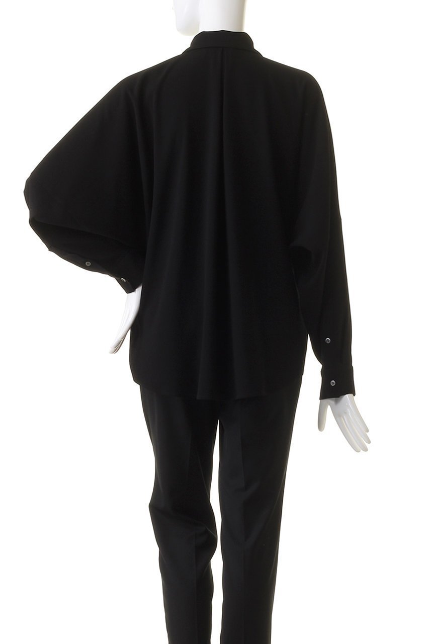 【コルピエロ/Col Pierrot】のドルマンスリーブシャツ 人気、トレンドファッション・服の通販 founy(ファニー) 　ファッション　Fashion　レディースファッション　Fashion for Women　トップス・カットソー　Cut & Sew Tops　シャツ・ブラウス・オフィスカジュアル　Elegant Blouses & Button-Ups　とろみ　Fluid, Flowy Fabric　クラシカル　Classical, Vintage-Inspired　スリーブ　Sleeve, Long Sleeve / Short Sleeve　ドレープ　Drape, Draping Fabric　フォーマル　Formal, Dressy　ロング　Long, Long-Length　エレガント 上品　Elegant　other-4|ID: prp329100003999592 ipo3291000000032886400