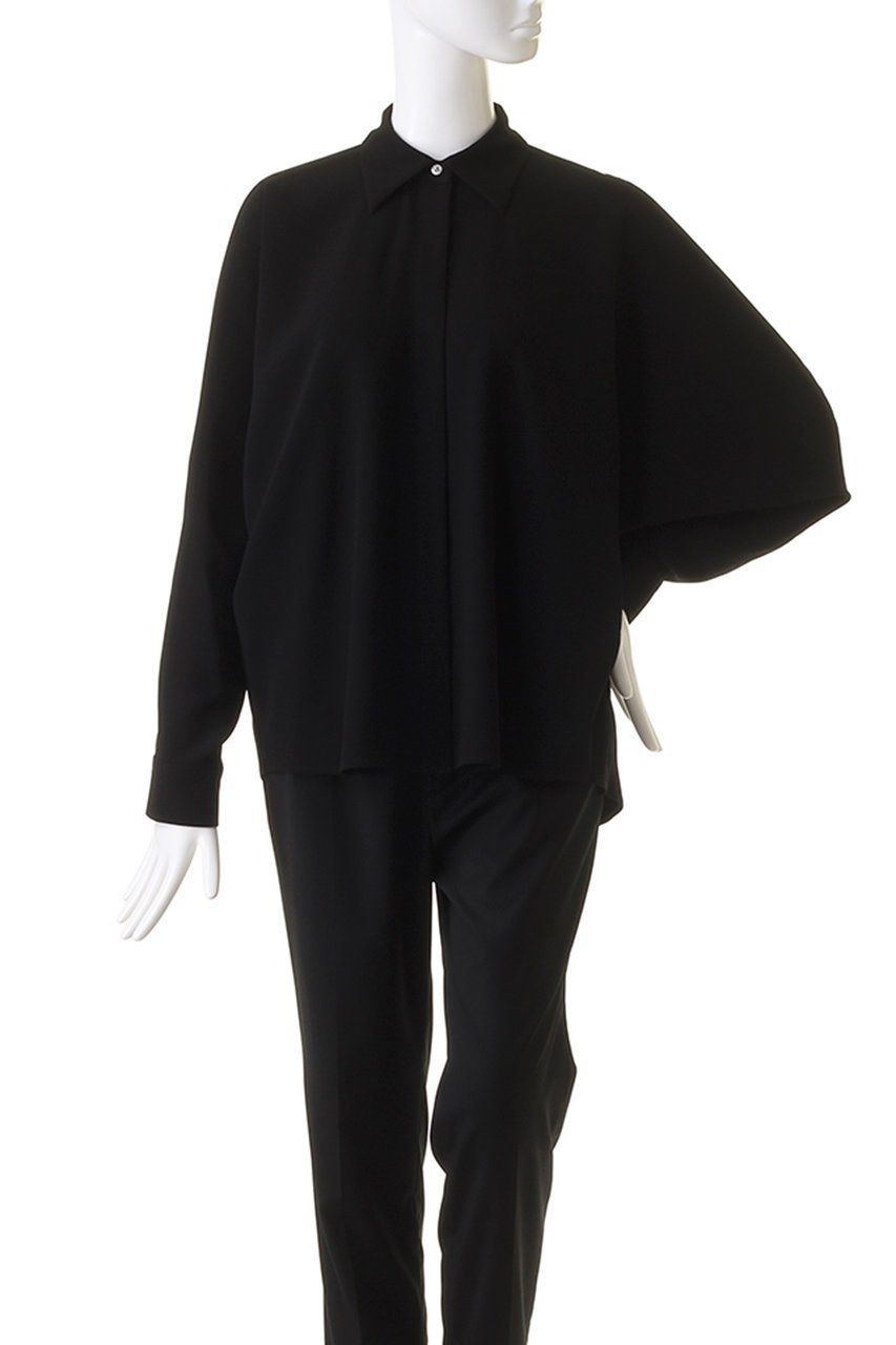 【コルピエロ/Col Pierrot】のドルマンスリーブシャツ 人気、トレンドファッション・服の通販 founy(ファニー) 　ファッション　Fashion　レディースファッション　Fashion for Women　トップス・カットソー　Cut & Sew Tops　シャツ・ブラウス・オフィスカジュアル　Elegant Blouses & Button-Ups　とろみ　Fluid, Flowy Fabric　クラシカル　Classical, Vintage-Inspired　スリーブ　Sleeve, Long Sleeve / Short Sleeve　ドレープ　Drape, Draping Fabric　フォーマル　Formal, Dressy　ロング　Long, Long-Length　エレガント 上品　Elegant　other-2|ID: prp329100003999592 ipo3291000000036059629