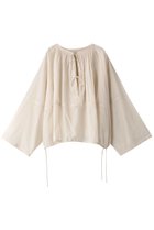 【マリリンムーン/MARILYN MOON】の【WALANCE】オーガニックコットンボイルスモックブラウス ミロバラン|ID: prp329100003999593 ipo3291000000035488934