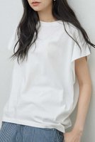 【ガリャルダガランテ/GALLARDAGALANTE】のタックコクーンTシャツ 人気、トレンドファッション・服の通販 founy(ファニー) ファッション Fashion レディースファッション WOMEN トップス・カットソー Tops/Tshirt シャツ/ブラウス Shirts/Blouses ロング / Tシャツ T-Shirts カットソー Cut and Sewn ショート Short スリーブ Sleeve フレンチ French NEW・新作・新着・新入荷 New Arrivals |ID:prp329100003999616