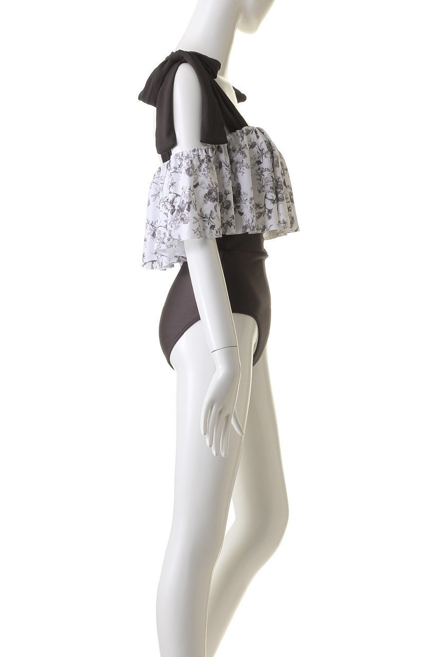 【レイール/Reir】のWall Flowerグラマラスオフショル 人気、トレンドファッション・服の通販 founy(ファニー) 　ファッション　Fashion　レディースファッション　Fashion for Women　水着　Swimwear　レディース水着・ビーチウェア　Swimwear & Beachwear　スポーツ　Sports, Activewear　ビキニ　Bikini, Two-Piece Swimsuit　フラワー　Flower, Floral　フリル　Frill, Ruffle　プリント　Print, Printed Pattern　リボン　Ribbon, Bow　エレガント 上品　Elegant　水着　Swimsuit, Swimwear　other-3|ID: prp329100003999617 ipo3291000000031452273