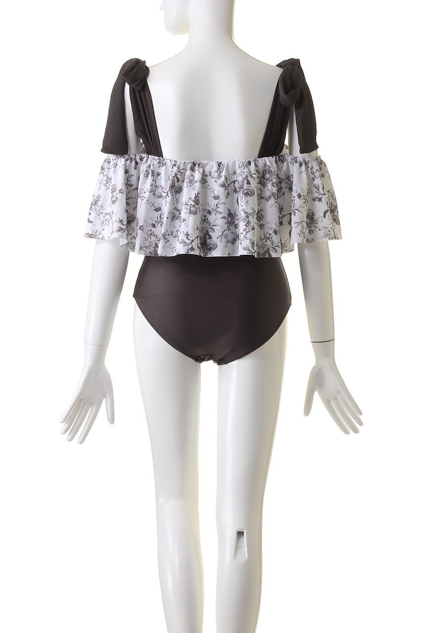 【レイール/Reir】のWall Flowerグラマラスオフショル 人気、トレンドファッション・服の通販 founy(ファニー) 　ファッション　Fashion　レディースファッション　Fashion for Women　水着　Swimwear　レディース水着・ビーチウェア　Swimwear & Beachwear　スポーツ　Sports, Activewear　ビキニ　Bikini, Two-Piece Swimsuit　フラワー　Flower, Floral　フリル　Frill, Ruffle　プリント　Print, Printed Pattern　リボン　Ribbon, Bow　エレガント 上品　Elegant　水着　Swimsuit, Swimwear　other-4|ID: prp329100003999617 ipo3291000000031452274