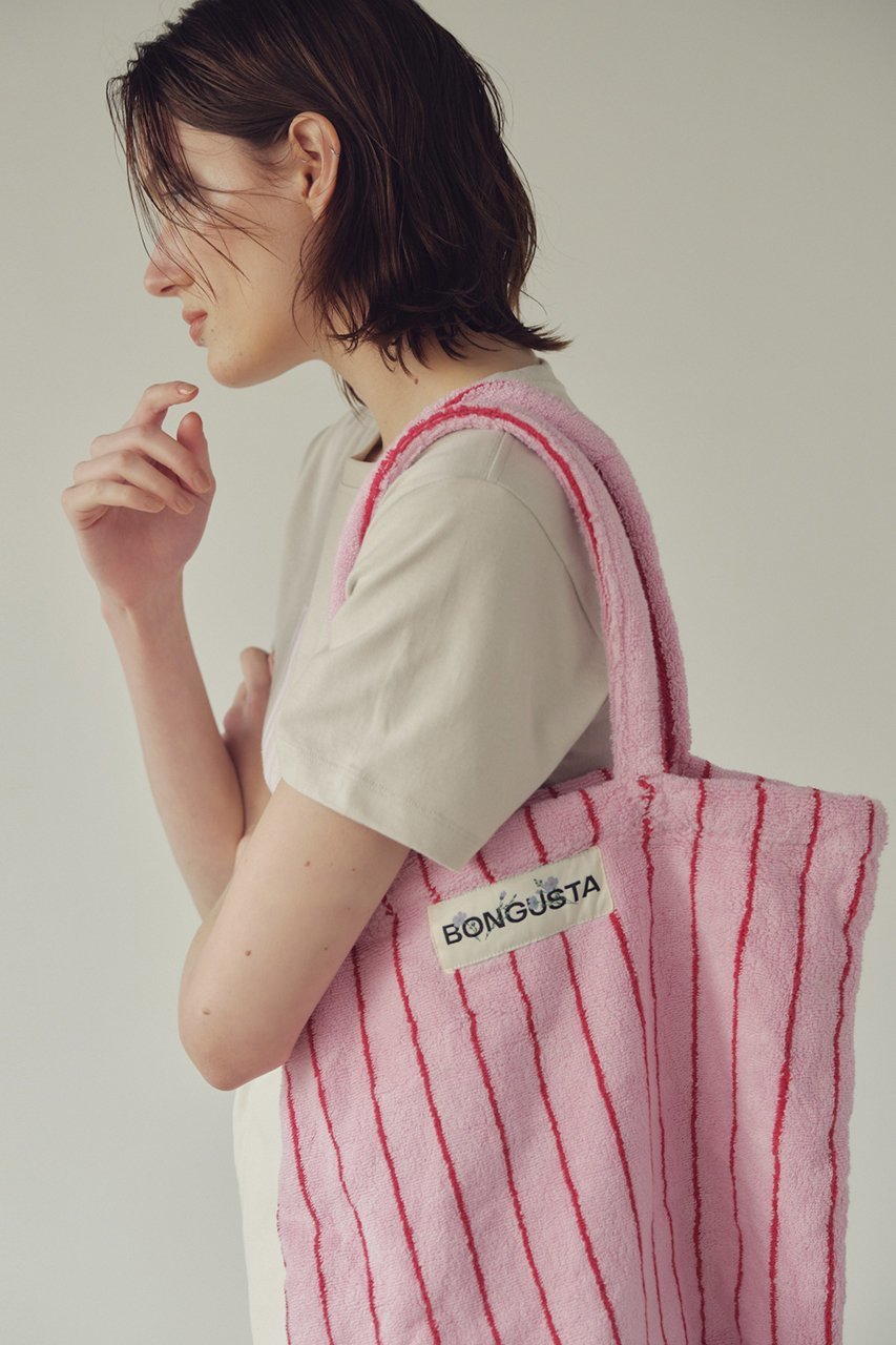 【アルアバイル/allureville】の【BONGUSTA】 NARAM TOTE BAG 人気、トレンドファッション・服の通販 founy(ファニー) 　ファッション　Fashion　レディースファッション　Fashion for Women　バッグ　Bags　サマー　Summer, Summer Style　スクエア　Square, Square Shape　ストライプ　Stripe, Striped Pattern　ビーチ　Beach, Seaside　フォルム　Silhouette, Form　旅行　Travel　other-6|ID: prp329100003999630 ipo3291000000035692218