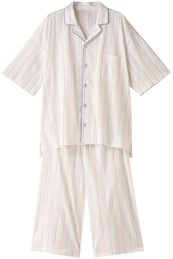 【キッドブルー/KID BLUE / MEN】の【MEN】マルチラインストライプNパジャマ インテリア・キッズ・メンズ・レディースファッション・服の通販 founy(ファニー) https://founy.com/ ファッション Fashion メンズファッション Fashion for Men ストライプ Stripe, Striped Pattern パジャマ Pajamas, Sleepwear ボトム Bottoms, Lower Wear リラックス Relax, Relaxed Fit 夏 Summer 春 Spring S/S・春夏 SS, Spring/Summer, Warm Season |ID: prp329100003999640 ipo3291000000032835147