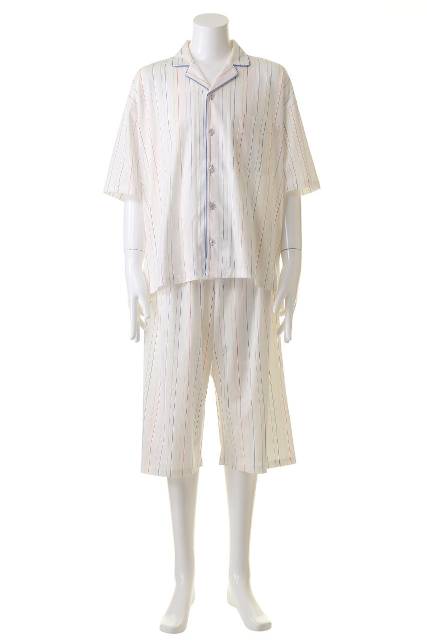 【キッドブルー/KID BLUE / MEN】の【MEN】マルチラインストライプNパジャマ 人気、トレンドファッション・服の通販 founy(ファニー) 　ファッション　Fashion　メンズファッション　Fashion for Men　ストライプ　Stripe, Striped Pattern　パジャマ　Pajamas, Sleepwear　ボトム　Bottoms, Lower Wear　リラックス　Relax, Relaxed Fit　夏　Summer　春　Spring　S/S・春夏　SS, Spring/Summer, Warm Season　other-2|ID: prp329100003999640 ipo3291000000032835149