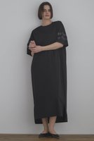 【ル フィル/LE PHIL】のシルキーポンチラインカットソーワンピース 人気、トレンドファッション・服の通販 founy(ファニー) ファッション Fashion レディースファッション Fashion for Women ワンピース Dresses チュニック Tunic Tops & Dresses なめらか Smooth, Silky Texture チュニック Tunic, Long Top ドレス Dress, One-Piece プリント Print, Printed Pattern マキシ Maxi, Full Length ロング Long, Long-Length エレガント 上品 Elegant 再入荷 Restock / Back in Stock |ID:prp329100003999641