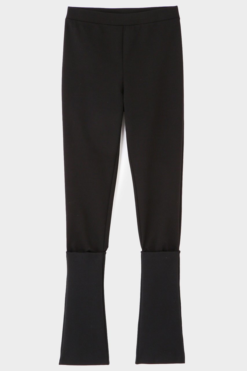 【ル フィル/LE PHIL】のハイストレッチリブパンツ インテリア・キッズ・メンズ・レディースファッション・服の通販 founy(ファウニー) 　ファッション　Fashion　レディースファッション　Fashion for Women　パンツ　Pants & Trousers　ジャケット　Jacket, Outerwear　ストレッチ　Stretch, Stretchy Fabric　ドッキング　Docking, Mixed Material　バランス　Balance, Style Balance　フェミニン　Feminine, Girly　ボトム　Bottoms, Lower Wear　ブラック|ID: prp329100003999645 ipo3291000000036804641