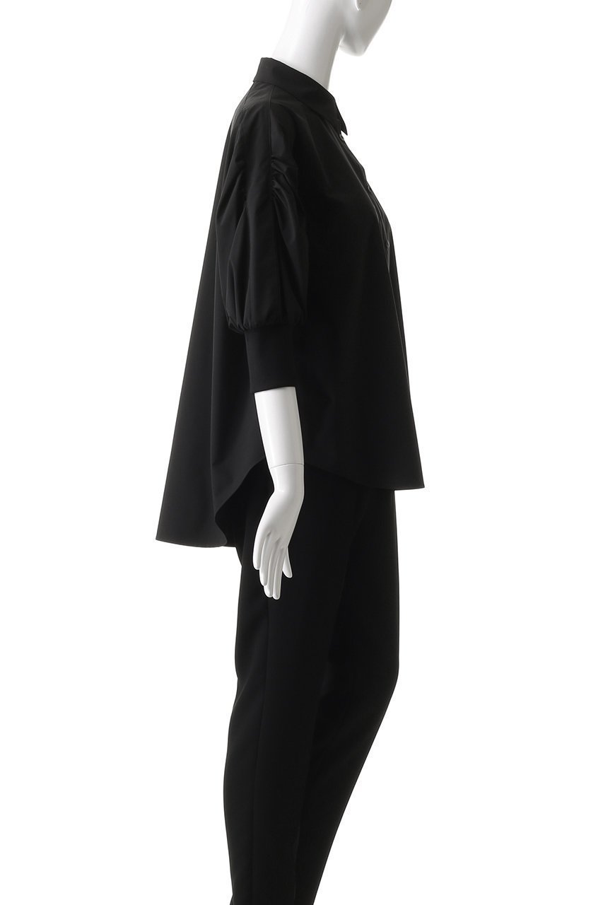 【ル フィル/LE PHIL】のSOLOTEXブロードギャザースリーブブラウス 人気、トレンドファッション・服の通販 founy(ファニー) ファッション Fashion レディースファッション Fashion for Women トップス・カットソー Cut & Sew Tops シャツ・ブラウス・オフィスカジュアル Elegant Blouses & Button-Ups クッション Cushion, Throw Pillow ショート Short, Short Length ストレッチ Stretch, Stretchy Fabric スリーブ Sleeve, Long Sleeve / Short Sleeve ドレープ Drape, Draping Fabric ハーフ Half, Half-Length フェミニン Feminine, Girly マニッシュ Mannish, Boyish 夏 Summer エレガント 上品 Elegant other-3|ID: prp329100003999647 ipo3291000000032810119