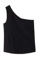 【ミディウミソリッド/MIDIUMISOLID】のone shoulder inner インナー 人気、トレンドファッション・服の通販 founy(ファニー) ファッション Fashion レディースファッション WOMEN トップス・カットソー Tops/Tshirt キャミソール / ノースリーブ No Sleeves シャツ/ブラウス Shirts/Blouses ロング / Tシャツ T-Shirts カットソー Cut and Sewn インナー Inner キャミソール Camisole ジャケット Jacket タンク Tank thumbnail black|ID: prp329100004002628 ipo3291000000026474469