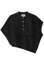 【ミディウミソリッド/MIDIUMISOLID】のasymmetry lace PO プルオーバー black|ID:prp329100004002631