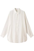 【ミディウミソリッド/MIDIUMISOLID】のsheer long slv shirt シャツ off white|ID:prp329100004002632