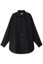 【ミディウミソリッド/MIDIUMISOLID】のsheer long slv shirt シャツ black|ID:prp329100004002632