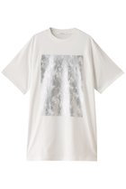 【ミディウミソリッド/MIDIUMISOLID】のfoil print h/slv long T Tシャツ off white|ID:prp329100004002672