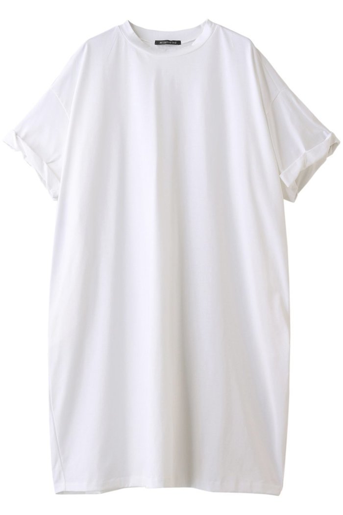 【ミズイロ インド/mizuiro ind】のcrew neck roll slv wide OP ワンピース インテリア・キッズ・メンズ・レディースファッション・服の通販 founy(ファニー) https://founy.com/ ファッション Fashion レディースファッション Fashion for Women ワンピース Dresses チュニック Tunic Tops & Dresses チュニック Tunic, Long Top トレンド Trend, Trending Now リラックス Relax, Relaxed Fit ワイド Wide, Wide Fit |ID: prp329100004002686 ipo3291000000032904832