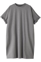 【ミズイロ インド/mizuiro ind】のcrew neck roll slv wide OP ワンピース gray|ID:prp329100004002686