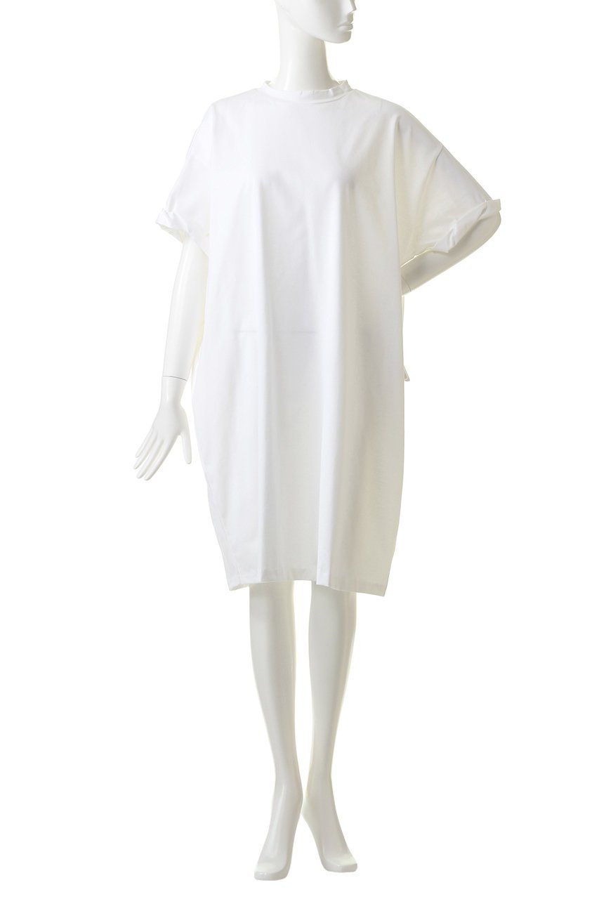 【ミズイロ インド/mizuiro ind】のcrew neck roll slv wide OP ワンピース 人気、トレンドファッション・服の通販 founy(ファニー) 　ファッション　Fashion　レディースファッション　Fashion for Women　ワンピース　Dresses　チュニック　Tunic Tops & Dresses　チュニック　Tunic, Long Top　トレンド　Trend, Trending Now　リラックス　Relax, Relaxed Fit　ワイド　Wide, Wide Fit　other-2|ID: prp329100004002686 ipo3291000000036672942