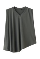 【ミズイロ インド/mizuiro ind】のV neck asymmetry N/S P/O プルオーバー gray|ID: prp329100004002690 ipo3291000000036401471