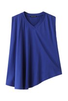 【ミズイロ インド/mizuiro ind】のV neck asymmetry N/S P/O プルオーバー blue|ID: prp329100004002690 ipo3291000000036725258