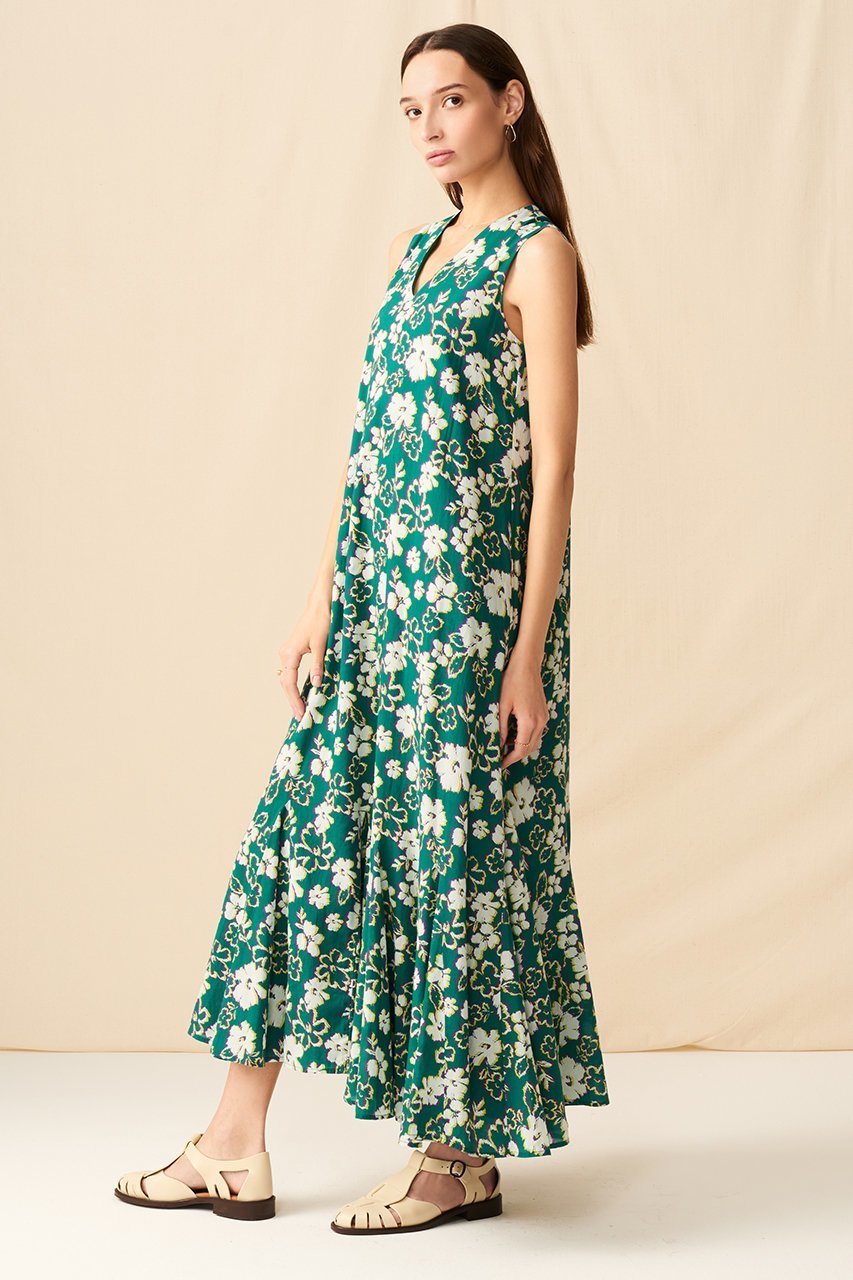【マリハ/MARIHA】の夏の月影のドレス ノースリーブ(PRINT) 人気、トレンドファッション・服の通販 founy(ファニー) 　ファッション　Fashion　レディースファッション　Fashion for Women　ワンピース　Dresses　フォーマル・パーティードレス・結婚式用ドレス　Elegant & Casual Dresses　チュニック　Tunic Tops & Dresses　エレガント 上品　Elegant　チュニック　Tunic, Long Top　ドレス　Dress, One-Piece　ノースリーブ　Sleeveless, No-Sleeve　バランス　Balance, Style Balance　ロング　Long, Long-Length　今季　This Season, Current Season　夏　Summer　other-6|ID: prp329100004003815 ipo3291000000033450851