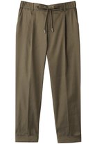 【マルティニーク/martinique】のリネンドロストパンツ カーキ|ID: prp329100004003826 ipo3291000000032817773