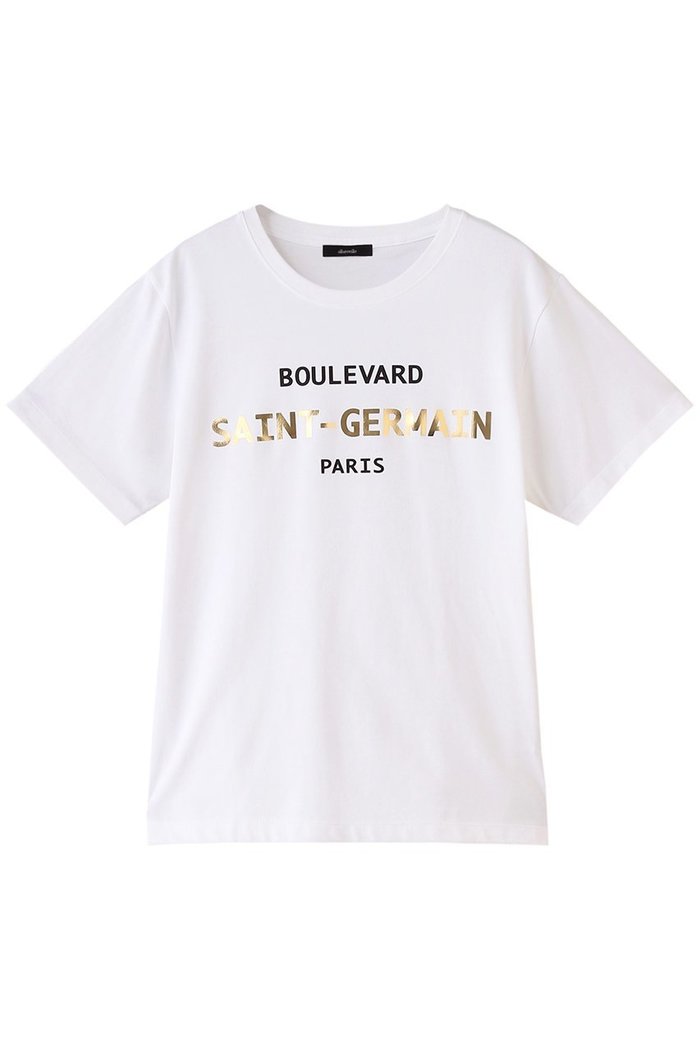 【アルアバイル/allureville】の箔ロゴTEE B インテリア・キッズ・メンズ・レディースファッション・服の通販 founy(ファニー) https://founy.com/ ファッション Fashion レディースファッション WOMEN トップス・カットソー Tops/Tshirt シャツ/ブラウス Shirts/Blouses ロング / Tシャツ T-Shirts カットソー Cut and Sewn ショート Short シンプル Simple スリーブ Sleeve プリント Print プレーン Plane |ID: prp329100004003845 ipo3291000000026486614