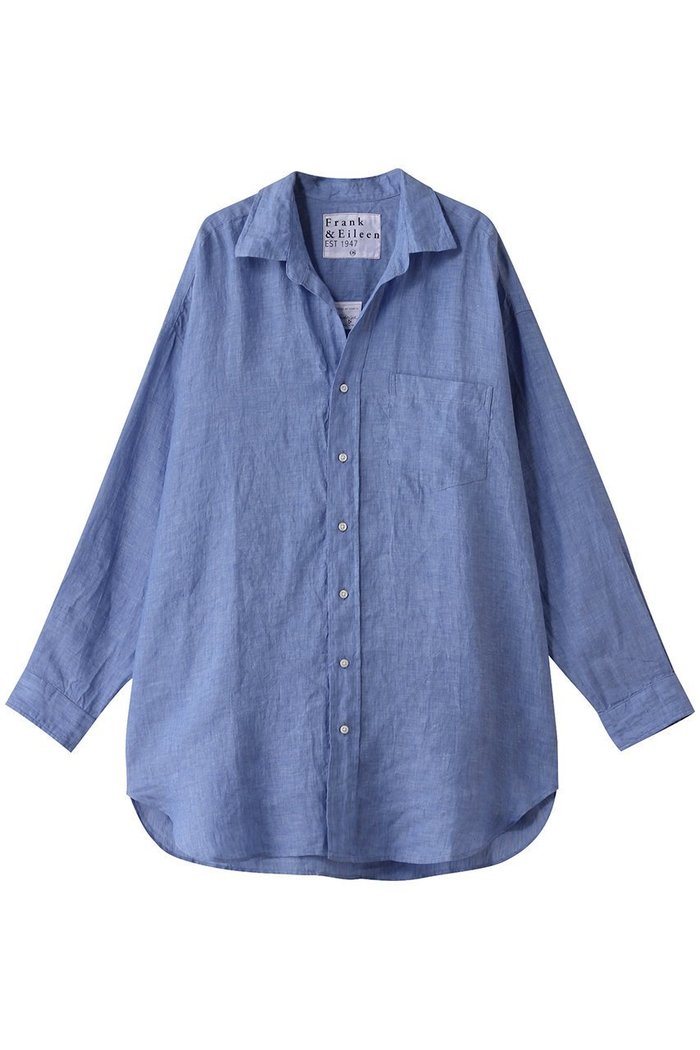 【フランク&アイリーン/Frank&Eileen】のMACKENZIE イタリアンリネン ブルービッグシャツ インテリア・キッズ・メンズ・レディースファッション・服の通販 founy(ファニー) https://founy.com/ ファッション Fashion レディースファッション WOMEN トップス・カットソー Tops/Tshirt シャツ/ブラウス Shirts/Blouses おすすめ Recommend スリーブ Sleeve ビッグ Big ボトム Bottom リネン Linen ロング Long ワイド Wide NEW・新作・新着・新入荷 New Arrivals |ID: prp329100004003852 ipo3291000000030979321