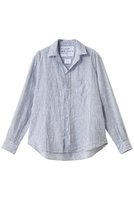 【フランク&アイリーン/Frank&Eileen】のEILEEN イタリアンリネン ブルーストライプシャツ 人気、トレンドファッション・服の通販 founy(ファニー) ファッション Fashion レディースファッション Fashion for Women トップス・カットソー Cut & Sew Tops シャツ・ブラウス・オフィスカジュアル Elegant Blouses & Button-Ups スリーブ Sleeve, Long Sleeve / Short Sleeve リネン Linen, Linen Fabric ロング Long, Long-Length エレガント 上品 Elegant 定番 Standard, Basic Item 新作・新入荷 New Arrivals / New In |ID:prp329100004003853
