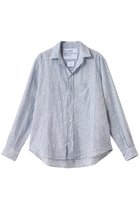 【フランク&アイリーン/Frank&Eileen】のEILEEN イタリアンリネン ブルーストライプシャツ ブルー|ID: prp329100004003853 ipo3291000000035613810