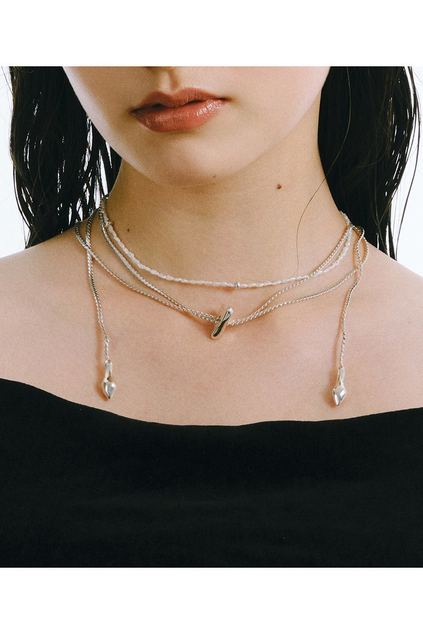 【メゾンドパルス/MAISON DPULSE】のHeart pistil ロングネックレス 人気、トレンドファッション・服の通販 founy(ファニー) 　ファッション　Fashion　レディースファッション　Fashion for Women　ジュエリー　Jewelry　ネックレス　Necklaces & Pendants　コレクション　Collection, Seasonal Line　ネックレス　Necklace, Pendant Necklace　ロング　Long, Long-Length　other-2|ID: prp329100004003887 ipo3291000000035526379