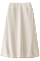 【オブリオ/AUBRIOT】のシルクナイロン プリーツスカート アイボリー|ID: prp329100004003912 ipo3291000000036012021