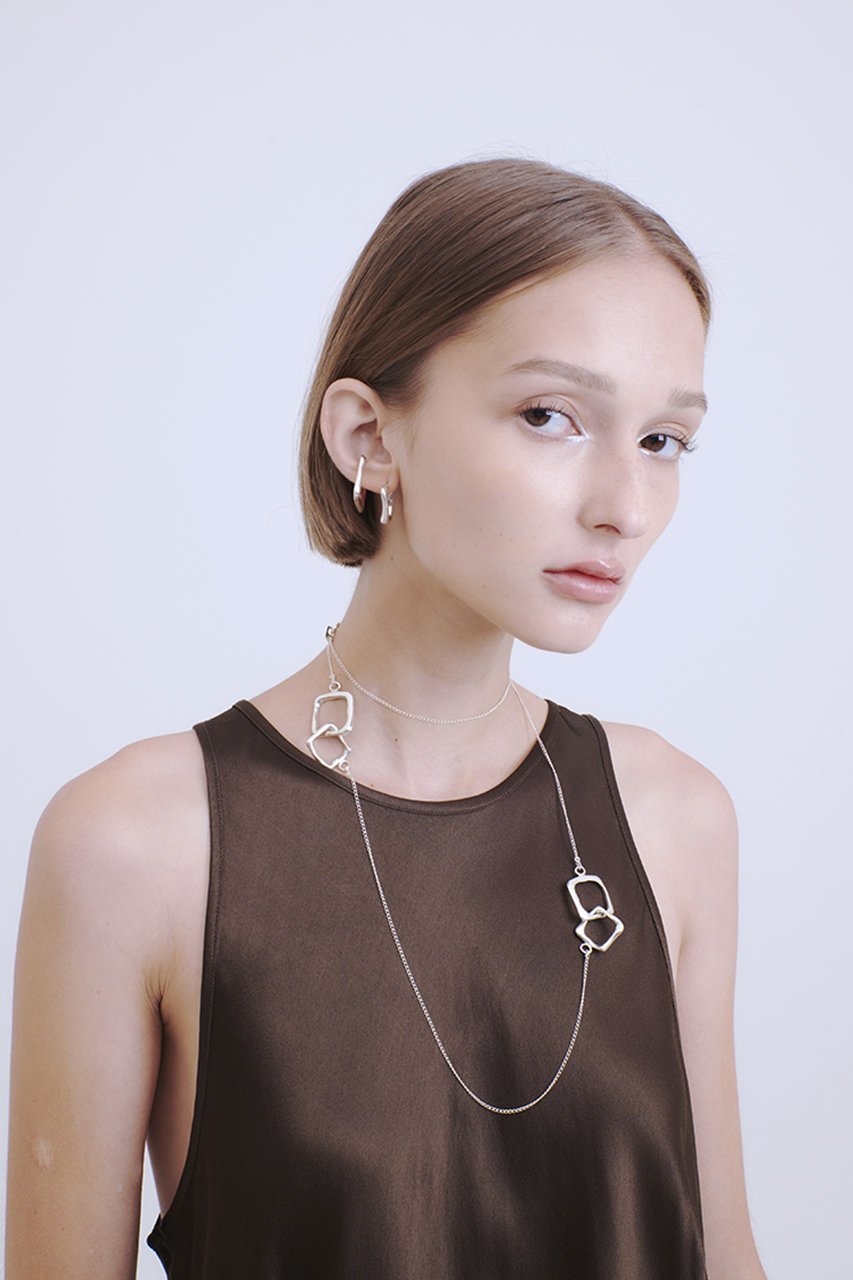 【メゾンドパルス/MAISON DPULSE】のSquare リング イヤーカフ 人気、トレンドファッション・服の通販 founy(ファニー) 　ファッション　Fashion　レディースファッション　Fashion for Women　ジュエリー　Jewelry　おすすめ　Recommended / Our Picks　イヤーカフ　Ear Cuffs　クール　Cool, Chic　シンプル　Simple, Minimal　スクエア　Square, Square Shape　other-6|ID: prp329100004003917 ipo3291000000035611698