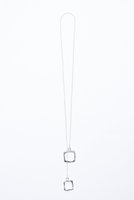 【メゾンドパルス/MAISON DPULSE】のSquare lariat ネックレス 人気、トレンドファッション・服の通販 founy(ファニー) ファッション Fashion レディースファッション WOMEN ジュエリー Jewelry ネックレス Necklaces オケージョン Occasion クール Cool スクエア Square ネックレス Necklace |ID:prp329100004003920